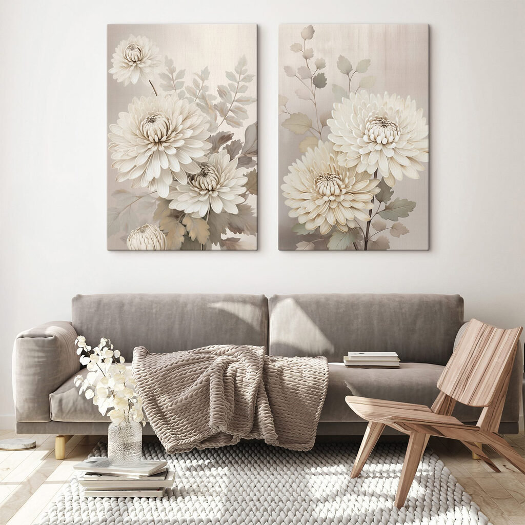 Delicate blooms in soft shades Delicate blooms in soft shades