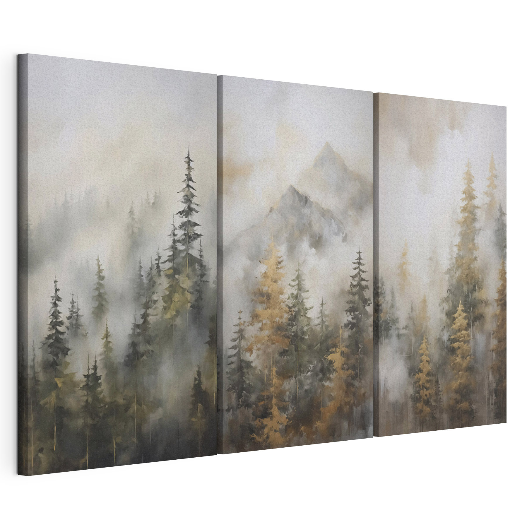 Group of paintings of trees Group of paintings of trees