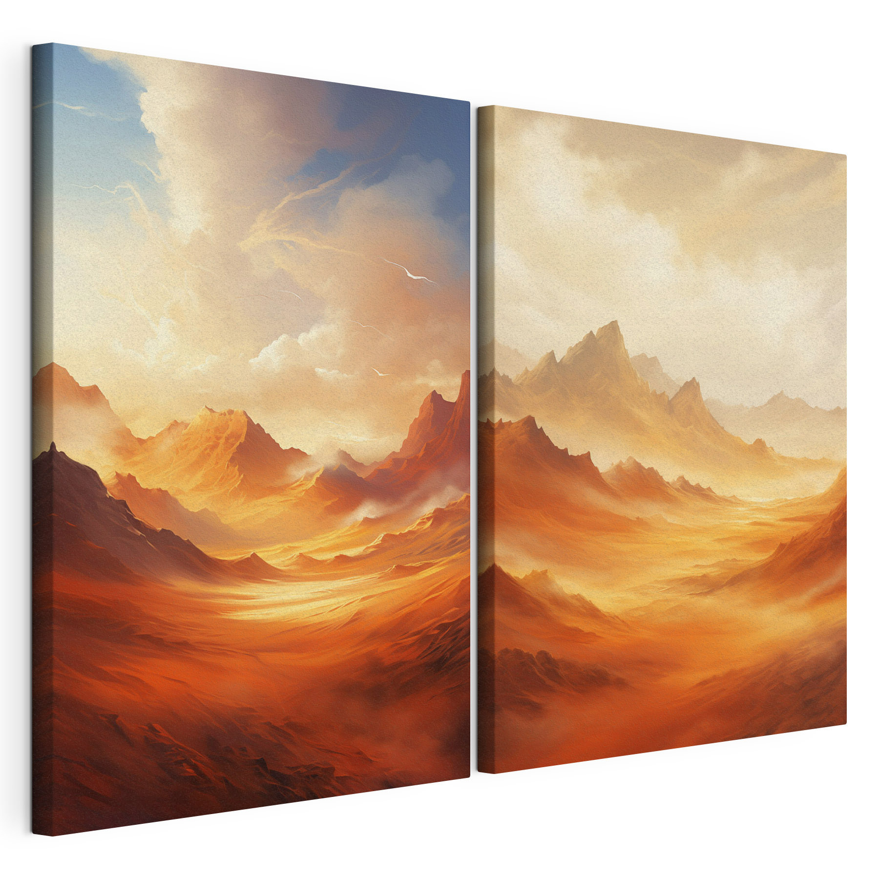 Screenshot of a painting of a desert landscape