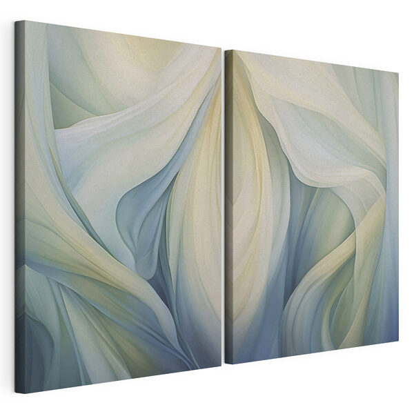 Modulaire canvasprint Screenshot van een schilderij