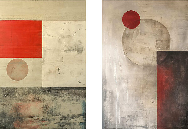 Two art pieces of art