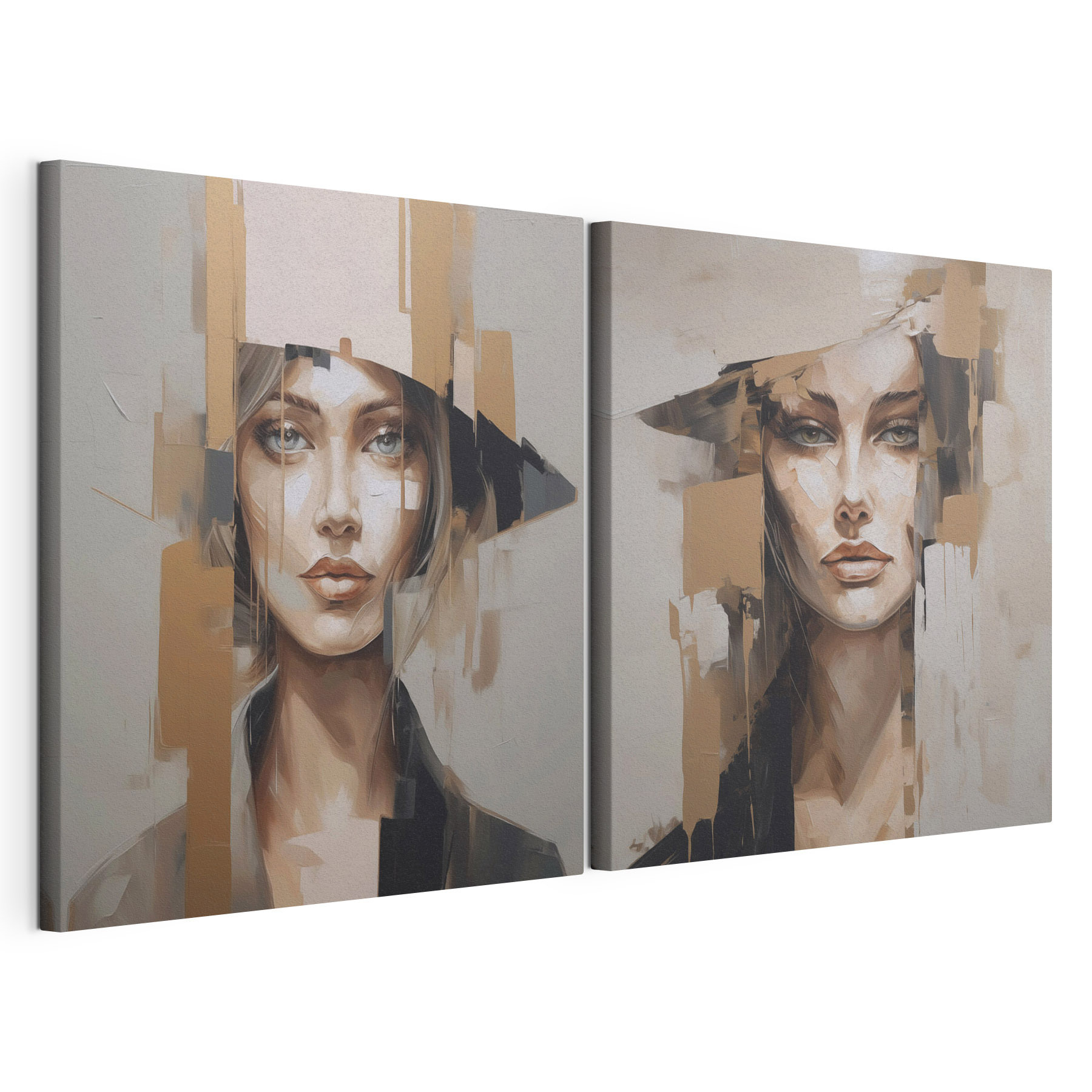 Painting of a woman Painting of a woman