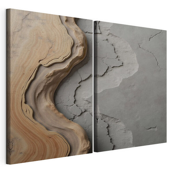Modulaire canvasprint Natuurlijke elementen in harmonie met elkaar (Artikelnummer: m30079) Modulaire canvasprint Modulaire canvasprint Natuurlijke elementen in harmonie met elkaar (Artikelnummer: m30079)