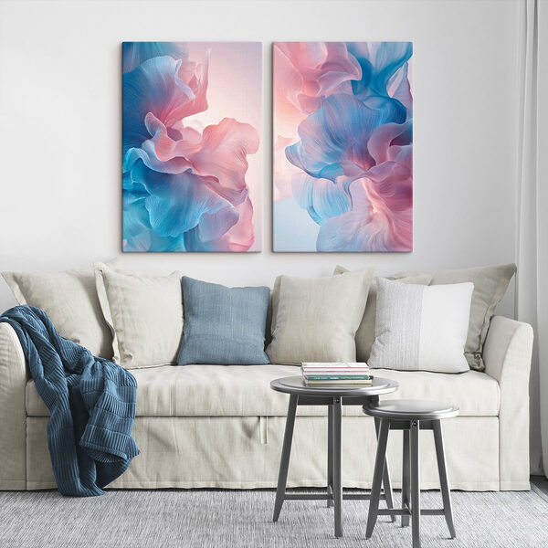 Delicate swirls of soft hues Delicate swirls of soft hues