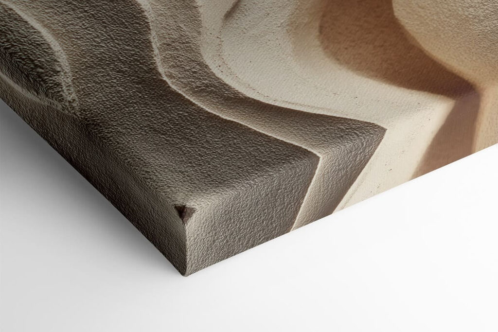 Soft curves and warm tones entwine Soft curves and warm tones entwine