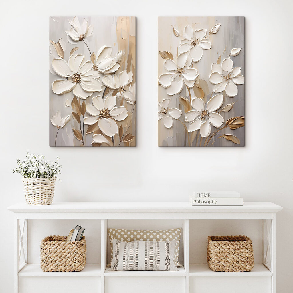 Delicate blooms in soft hues Delicate blooms in soft hues