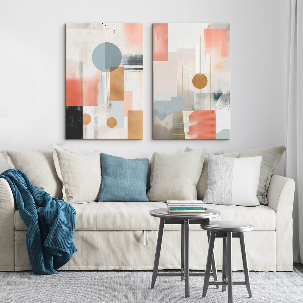 Two pieces of art Two pieces of art