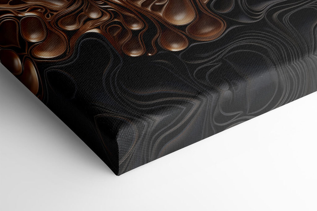 Abstract floral patterns in dark tones Abstract floral patterns in dark tones