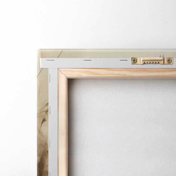 Modulaire canvasprint Witte vogel die over het water vliegt (Artikelnummer: m30199)