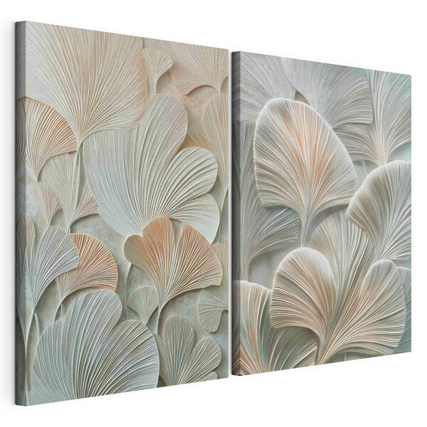 - Verfijnde patronen uit de natuur Modulaire canvasprint - Verfijnde patronen uit de natuur