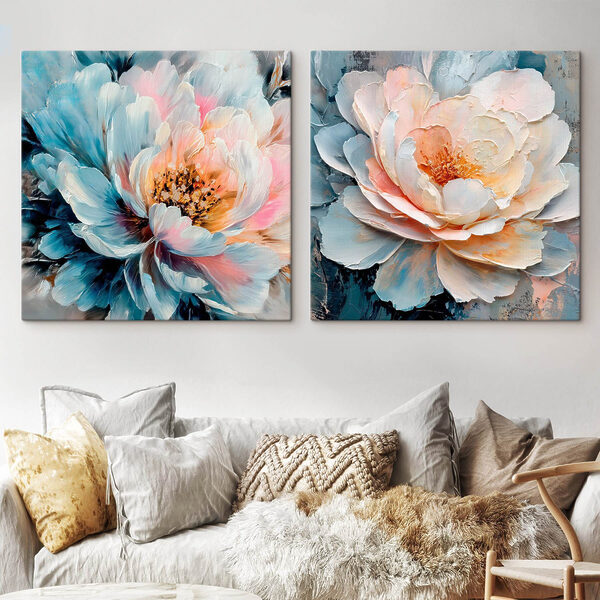 Fluttering petals in soft hues Fluttering petals in soft hues