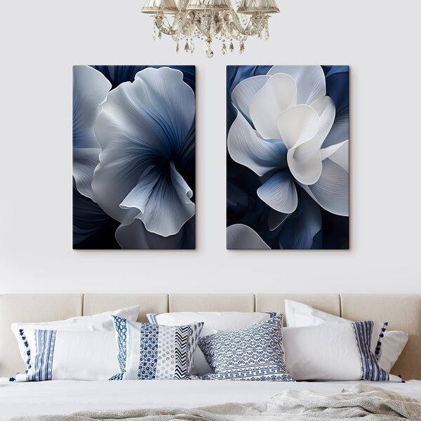 Delicate petals in cool tones Delicate petals in cool tones