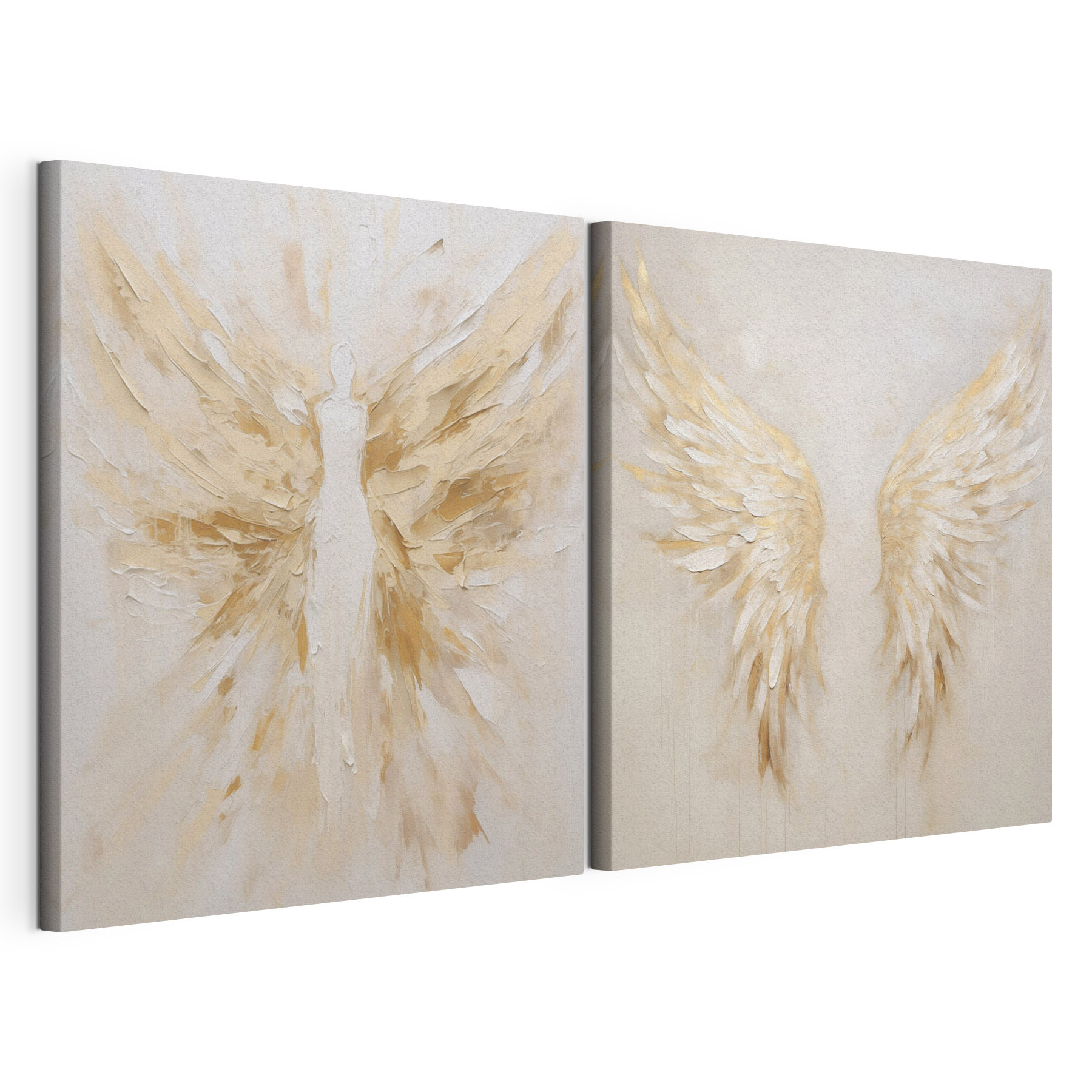 Celestial wings embracing serenity Celestial wings embracing serenity