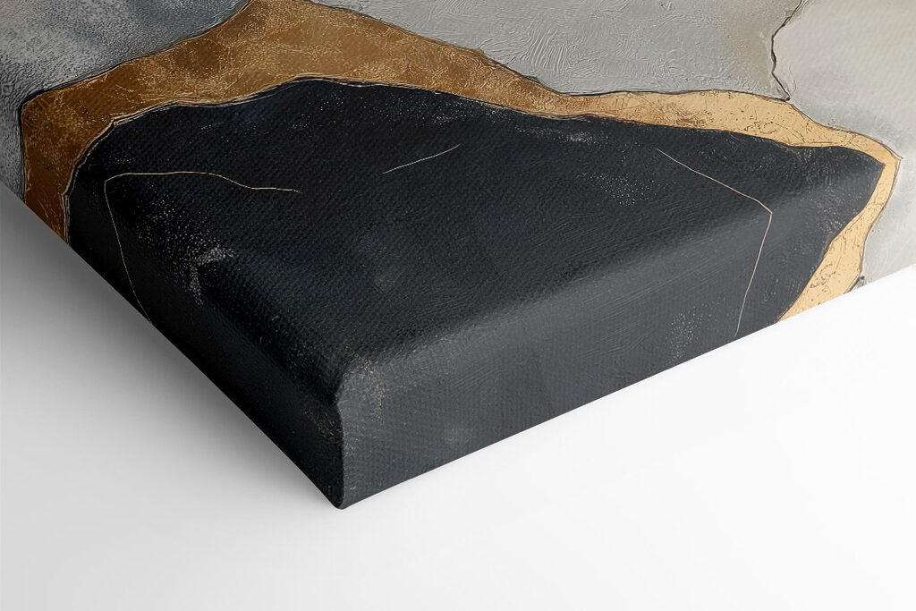 Abstract elegance in contrasting tones Abstract elegance in contrasting tones