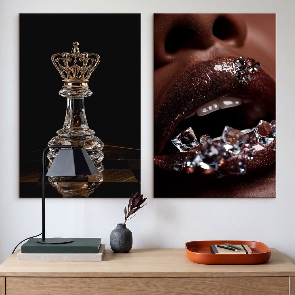 Luscious lips with captivating elements Luscious lips with captivating elements
