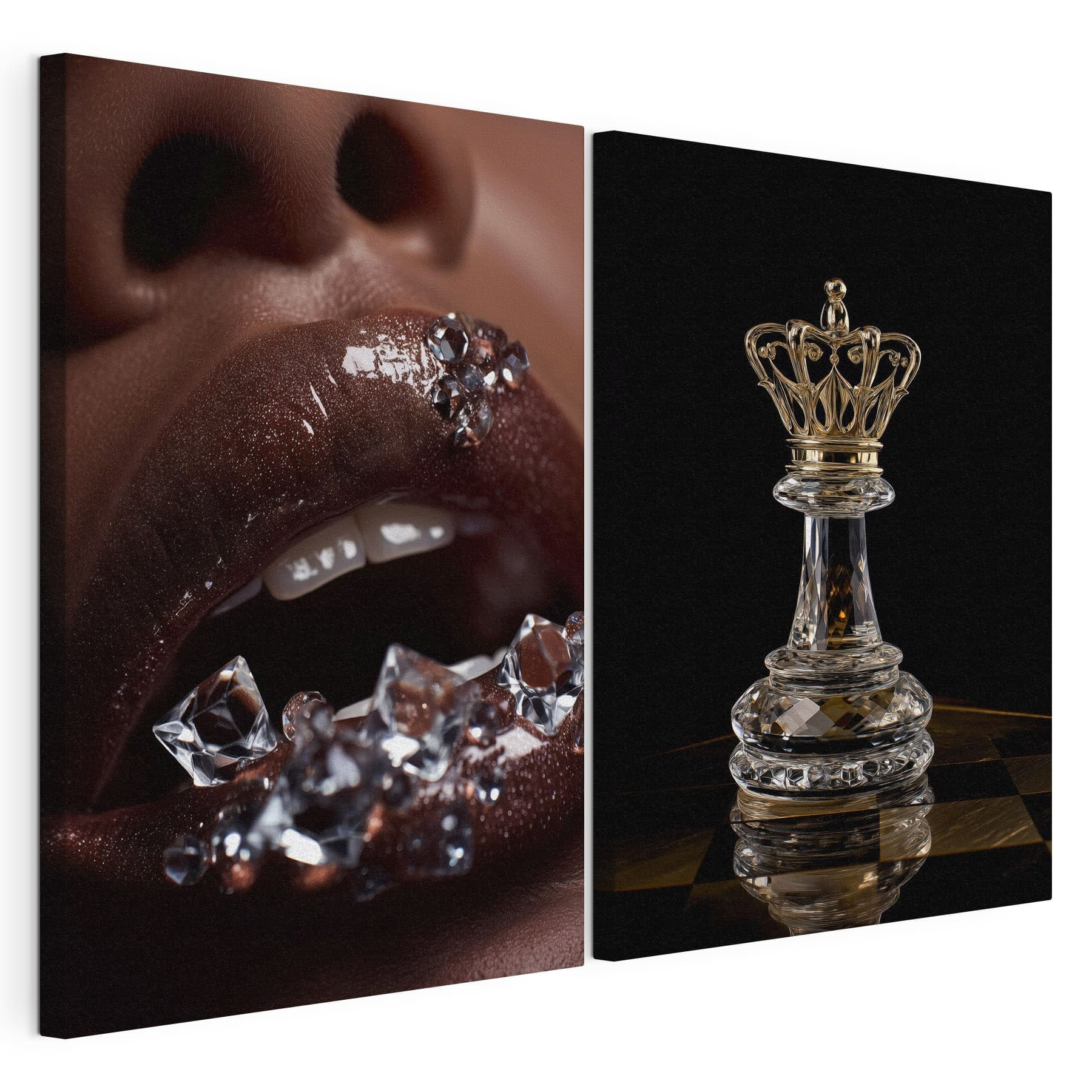Luscious lips with captivating elements Luscious lips with captivating elements