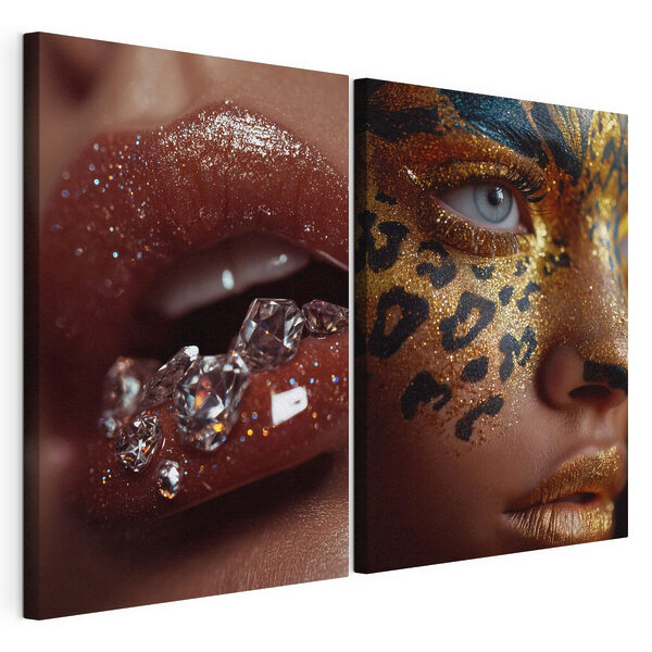 Modulaire canvasprint Opvallende schoonheid met speelse artisticiteit (Artikelnummer: m30746) Modulaire canvasprint Modulaire canvasprint Opvallende schoonheid met speelse artisticiteit (Artikelnummer: m30746)