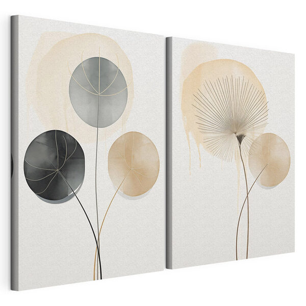Modulaire canvasprint Zachte vormen in ingetogen kleuren (Artikelnummer: m30759) Modulaire canvasprint Modulaire canvasprint Zachte vormen in ingetogen kleuren (Artikelnummer: m30759)