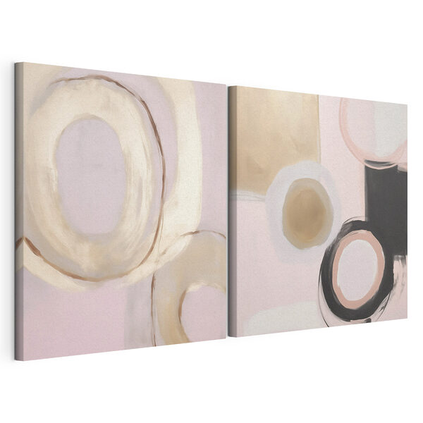 Modulaire canvasprint Schilderen van cirkels en cirkels (Artikelnummer: m30735) Modulaire canvasprint Modulaire canvasprint Schilderen van cirkels en cirkels (Artikelnummer: m30735)