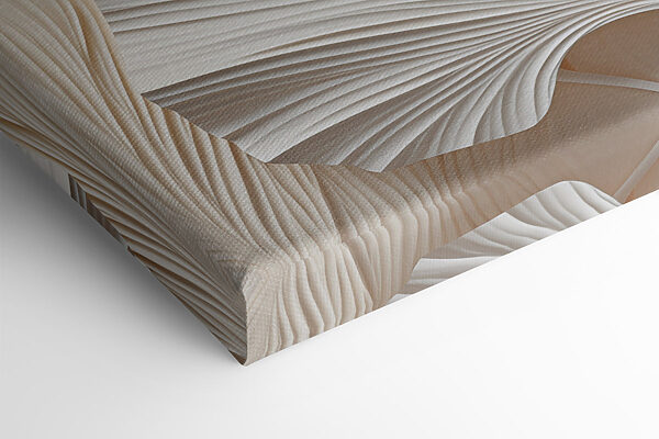 Modulaire canvasprint Verfijnde lagen met een op de natuur geïnspireerd ontwerp (Artikelnummer: m30671) Modulaire canvasprint Verfijnde lagen met een op de natuur geïnspireerd ontwerp (Artikelnummer: m30671)
