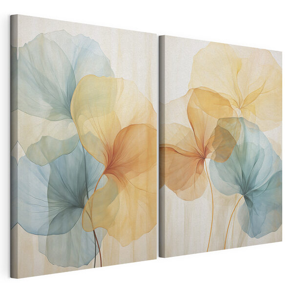 Modulaire canvasprint Zachte tinten versmelten tot een harmonieus geheel (Artikelnummer: m30668) Modulaire canvasprint Modulaire canvasprint Zachte tinten versmelten tot een harmonieus geheel (Artikelnummer: m30668)