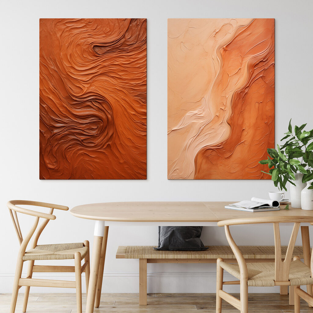 Flowing textures in warm tones Flowing textures in warm tones