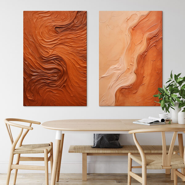 Flowing textures in warm tones Flowing textures in warm tones