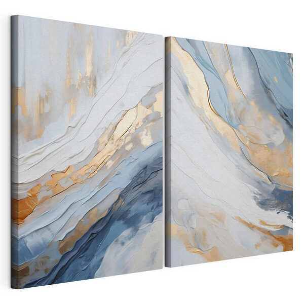 Modulaire canvasprint Schilderij van een berg (Artikelnummer: m30573) Modulaire canvasprint Modulaire canvasprint Schilderij van een berg (Artikelnummer: m30573)