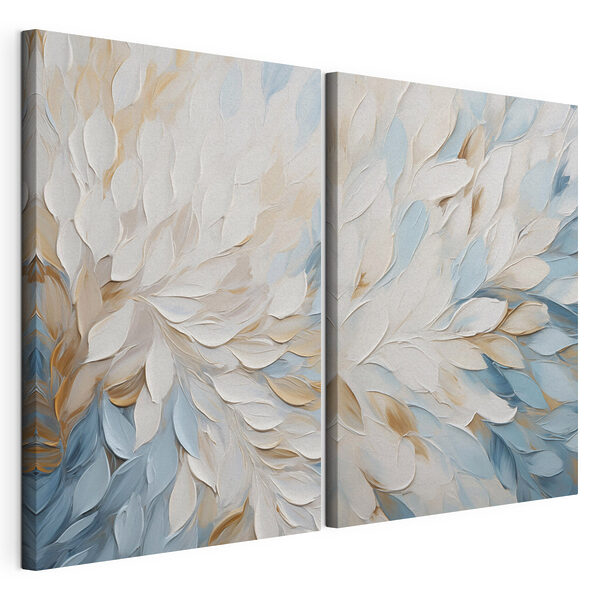 Zachte tinten uit het kleurenpalet van de natuur Modulaire canvasprint Zachte tinten uit het kleurenpalet van de natuur