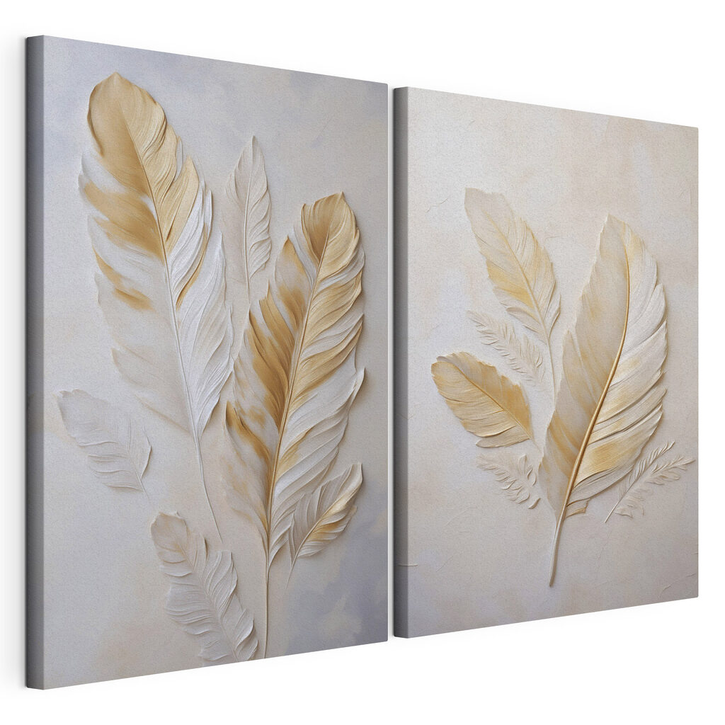 Elegant leaves in soft tones Elegant leaves in soft tones