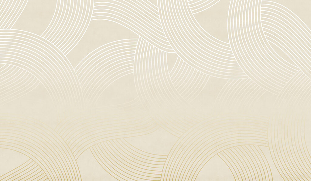 Flowing lines create subtle elegance