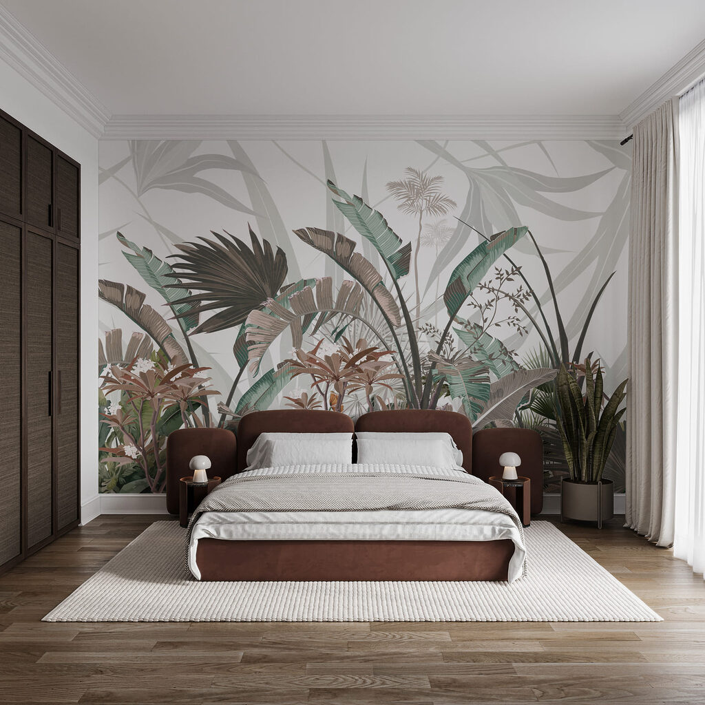 Botanische schoonheid in pasteltinten