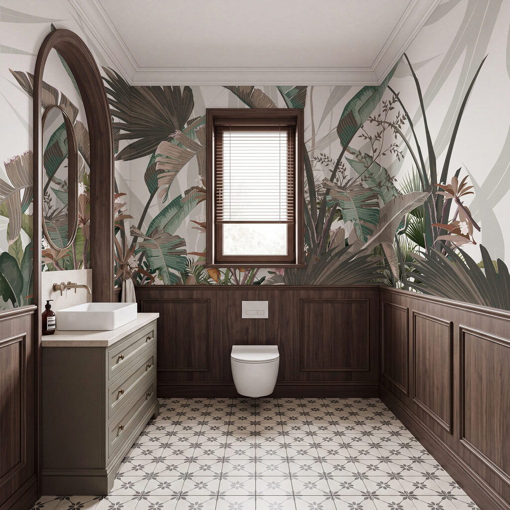 Botanische schoonheid in pasteltinten
