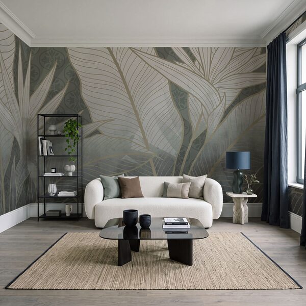 Elegant botanisch ontwerp in zachte tinten Elegant botanisch ontwerp in zachte tinten