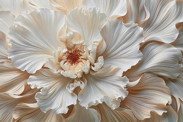 Delicate petals in soft hues