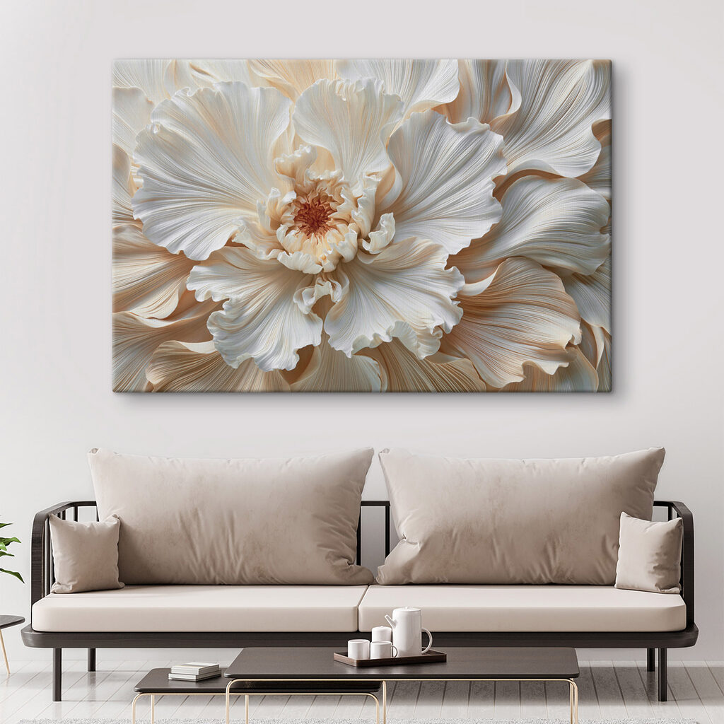 Delicate petals in soft hues