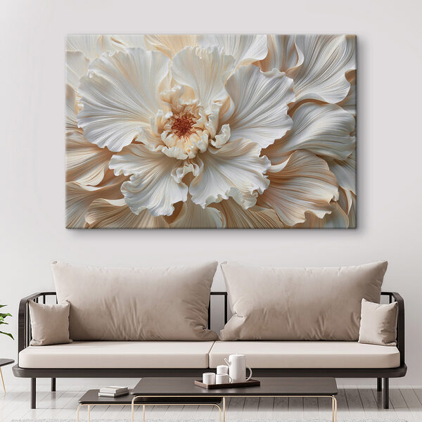 Delicate petals in soft hues
