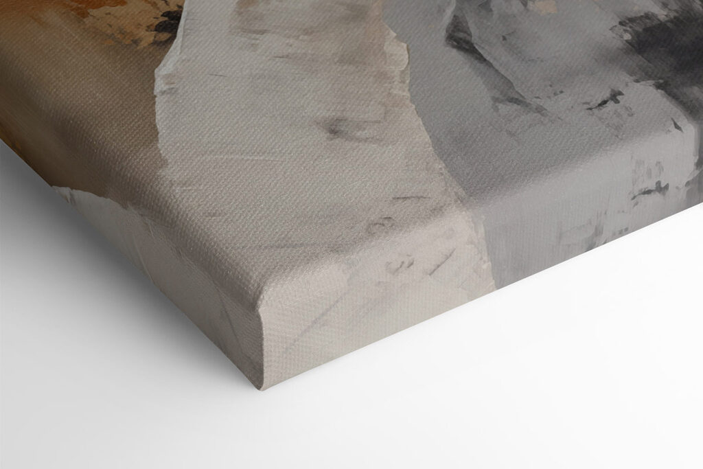 Abstract forms in muted tones