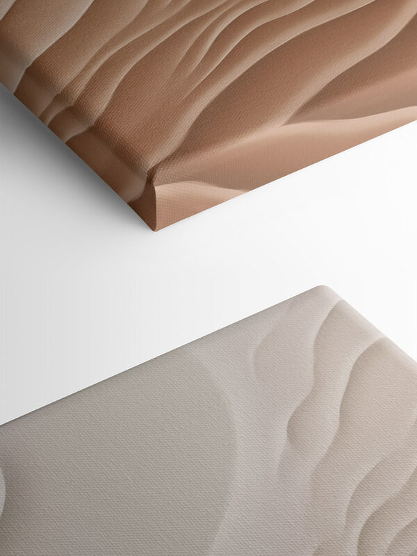 Soft curves in gentle hues