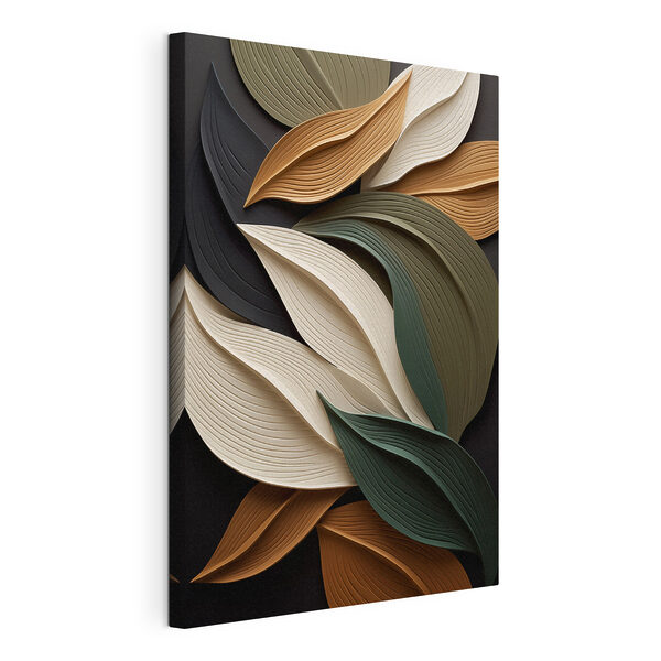 Elegante lagen met een vloeiend ontwerp Canvas Schilderijen Elegante lagen met een vloeiend ontwerp