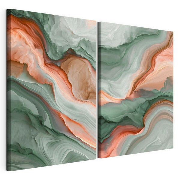 Flowing colors in harmonious waves Flowing colors in harmonious waves