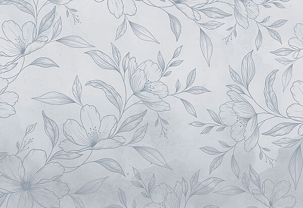 Pattern of flowers and leaves Pattern of flowers and leaves