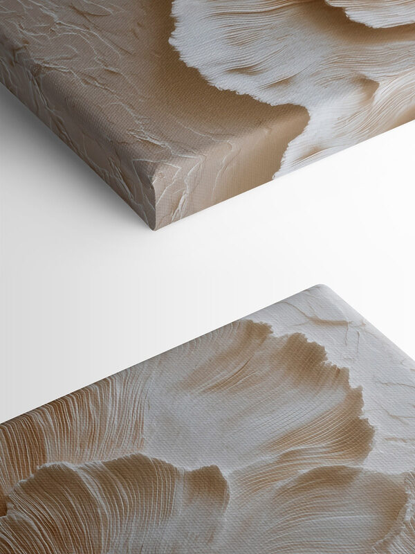Elegant patterns of flowing shapes