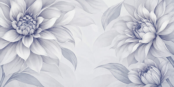 Delicate blooms in soft hues Delicate blooms in soft hues