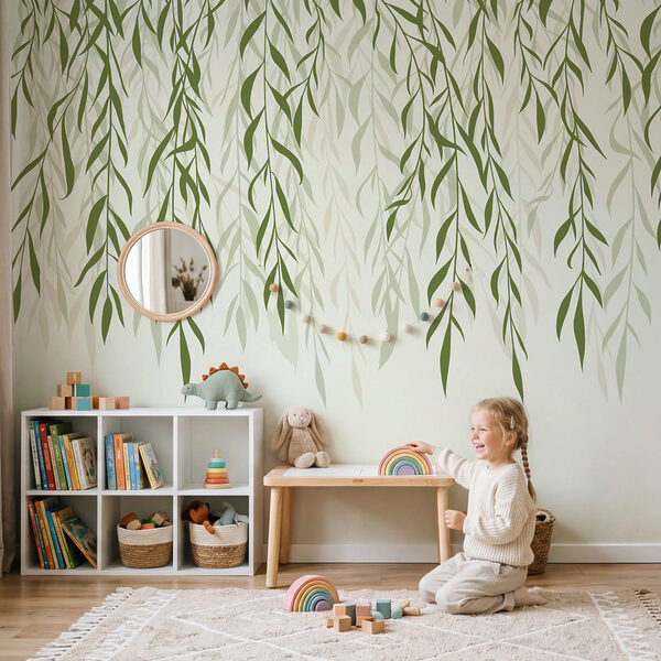 Groene bladeren van een boom Groene bladeren van een boom