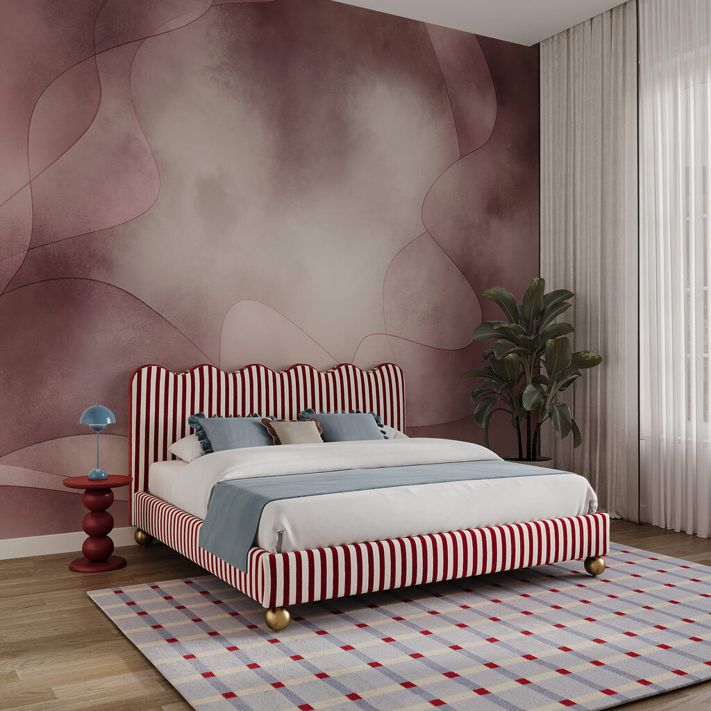 Roze en witte achtergrond Roze en witte achtergrond