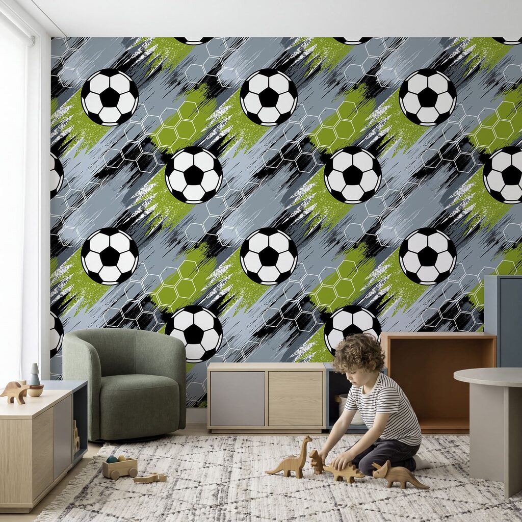Patroon van voetballen Patroon van voetballen