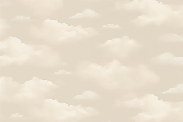 White clouds in a sky