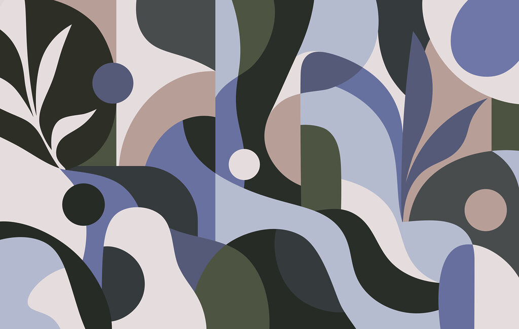 Fotobehang Kleurrijke kunst met cirkels en lijnen (Artikelnummer: t01036v3) Fotobehang Kleurrijke kunst met cirkels en lijnen (Artikelnummer: t01036v3)