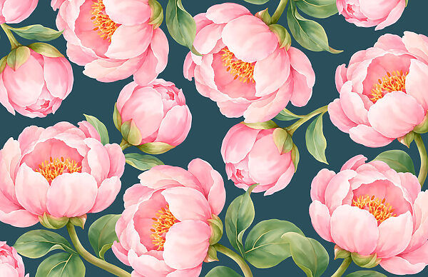 Fotobehang Prachtige bloemen in zachte roze tinten (Artikelnummer: t01096v3) Fotobehang Prachtige bloemen in zachte roze tinten (Artikelnummer: t01096v3)